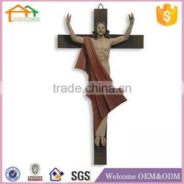 Factory Custom made best home decoration gift polyresin resin church wall decorations