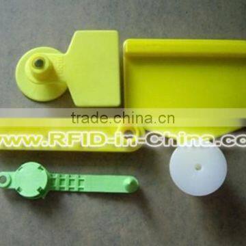 Customized And Colorful Tag, RFID Animal Ear Tag Available in 860MHz~960MHz