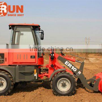 Qingdao Everun Farm Machinery ER10 Multi-Function Mini Radlader With Adjustable Pallet Forks photo-4