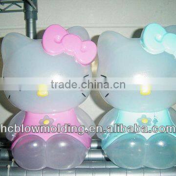 OEM Blow Molding Plastic 3D Cartoon Hello Kitty Plastic Display Cartoon Assembly Module photo-4