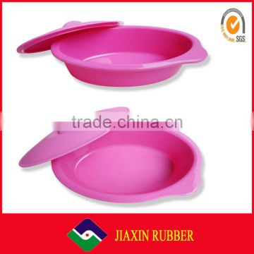 100% Food Grade Locked lids Silicone collapsible bowl