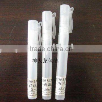 plastic cosmeitc perfume atomizer pen style