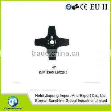 Hot selling 4T brush cutter blade with low price