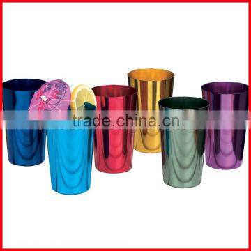 Retro Aluminum Tumblers Non Breakable Cups Set