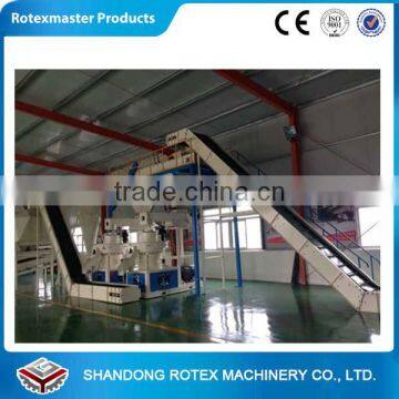 Straw / Cotton Stalk Husk Materials Pellet Machine Alfafa Pellet Production Line photo-2