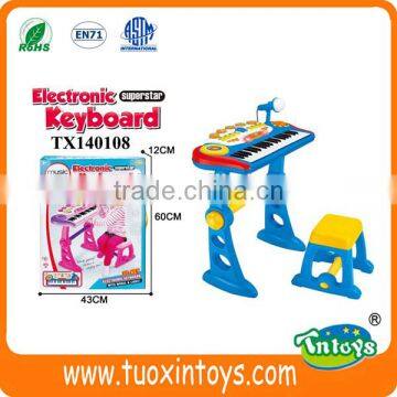 Kids Playing Piano Keyboard Set Children Electronic Organ Music Instruments photo-2