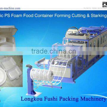 PS Foam Lunch Box Vacuum Forming Machine