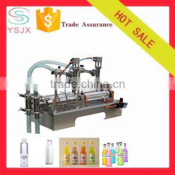 2 nozzle liquid filling machine for fruit vinegar drink