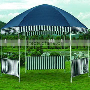 2x2x2m dome gazebo with panel