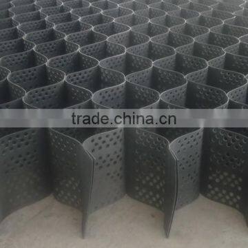 HOT!!! HDPE earthwork Geocells for smooth perforated of both sides