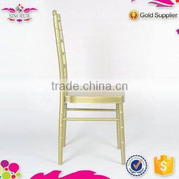 Brand New Qindao Sinofur Wedding Metal Wholesale Chiavari Chair photo-4
