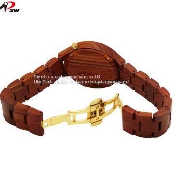 Best Price Hand Made Vogue Wood Watches Ladies Quality Watch photo-5
