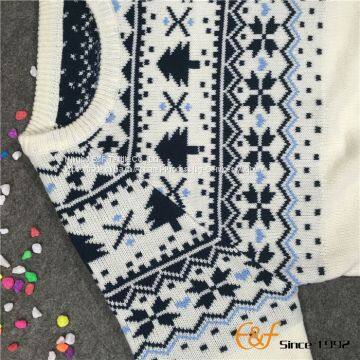 Boy's Jacquard Style Raglan Sleeves Knitting Sweater photo-3