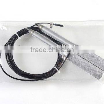 Speed Jump Rope UIC-JR12, Ball Bearing Metal Handle, Stainless Steel Cable photo-4
