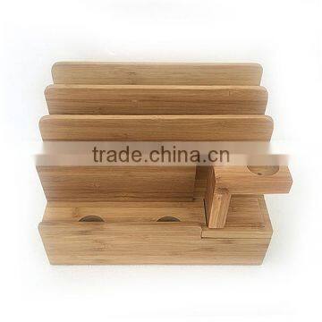 OEM Mobile Phone Stand,multi-function Bamboo Bracket Wholesale photo-4
