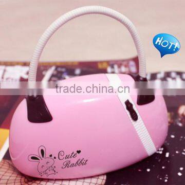 Supply Creative fashion handbag bag lamp / LED Rechargeable Lamp --pink