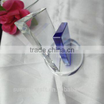 Chanpions League Trophy Award Crystal Trophy Blue photo-5