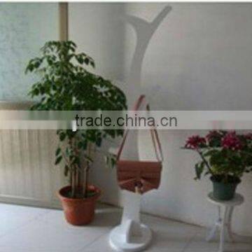 White Simple Beautiful Clothes-tree photo-3