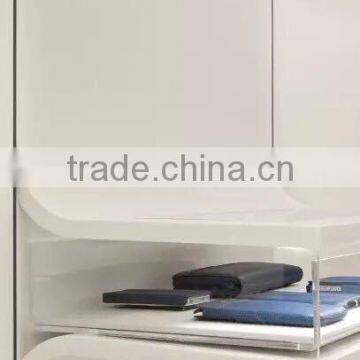 Illuminated Acrylic Solid Surface Disaply Shelving photo-4