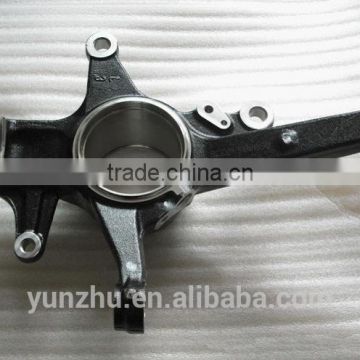 Forging of automobile steering knuckle parts