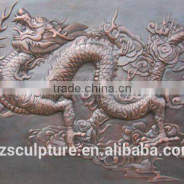 New products brass dragon new view modern wall decor