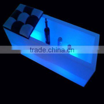 led ice bucket wine cooler for party and event