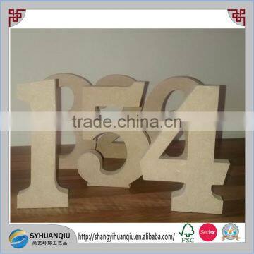 FREE STANDING WOODEN NUMBERS large 15 cm, wooden letter, numbers