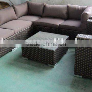 balcony furniture set rattan garden sofa AK1323