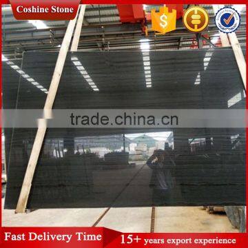 Chinese Royal Black Marble, Black Absolute Vein Cut Marble photo-2