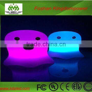 Roto moulding plastic led flash cute lamps