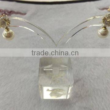 Cheap 14k Gold 8.5-9 mm White Akoya Pearl Earrings photo-4