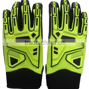Grippy Oil Filed Heavy Duty Work Impact Gloves photo-2