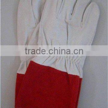 Natural pig skin leather safety gloveZM016-B