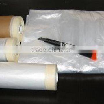 Paint cover sheet, drop sheet, dust-protection film