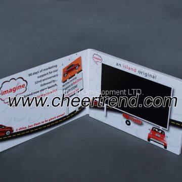 Cheaper Price Video Brochure 7 Inch Video Book /Digital LCD Video Greeting Card photo-2