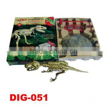 Educational dinosaur chaeology excavation kit toy for kids