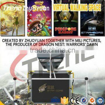 HTC vivi vr glasses Infinite Space Walking Platform for interactive fight game/ Standing Virtual Reality Equipment