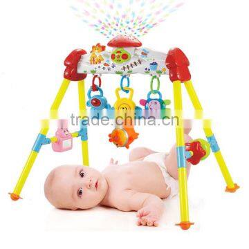 Factory Outlets Wholesale Customized Plastic Baby Musical Fitness Frame 2016