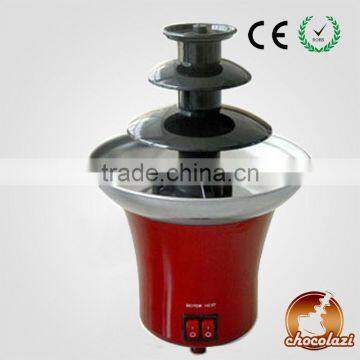CHOCOLAZI ANT-8020 ALL Model CE&RoHS Auger 3 Tiers party home plastic mini Family chocolate machine