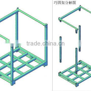 steel pallet rack powder coated hot sale