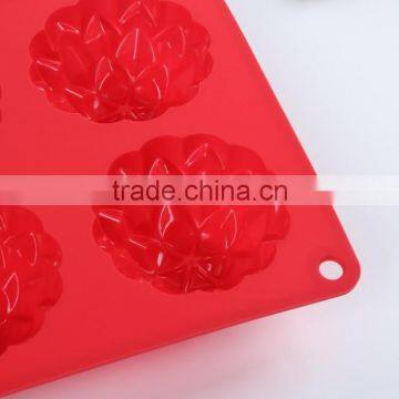 Flower Muffin Mold, Food Grade Silicone Bakeware Cake Pan,cupcake Mold,pastry Tools