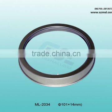 Multi-selective Round Tin lid with window