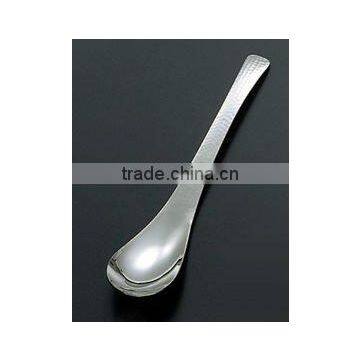 SUS304 Hammered Design Stainless Steel Spoon Porridge Ladle Spoon