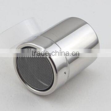 Stainless Steel Dredge Pepper Salt Sugar Spice Fine Mesh Shaker With Cover photo-6