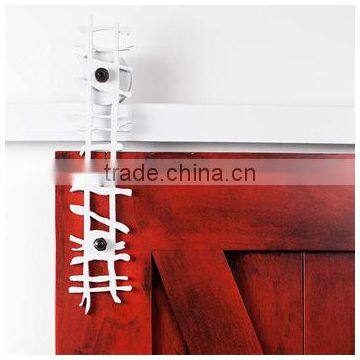 Hot Sale High Quality Customized Bar Flat Track Interior Sliding Barn Door Rollers and Track photo-5