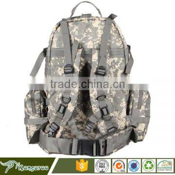 Canvas Camping Camouflage Backpack Bag photo-3