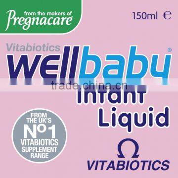 Vitabiotics WellKid Baby & Infant Liquid From 4 Months to 5 Years, 150ml photo-2
