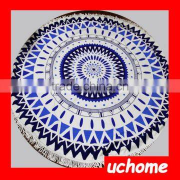 UCHOME New Design Printed Tassel Round Beach Towel photo-6