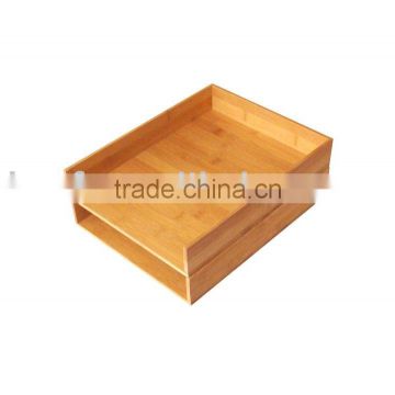 Bamboo File Organizer set