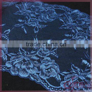 (7 colors to choose) Floral shining tricot lace trimming for bra